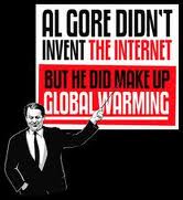 Al Gore - Global warming frontcover face!