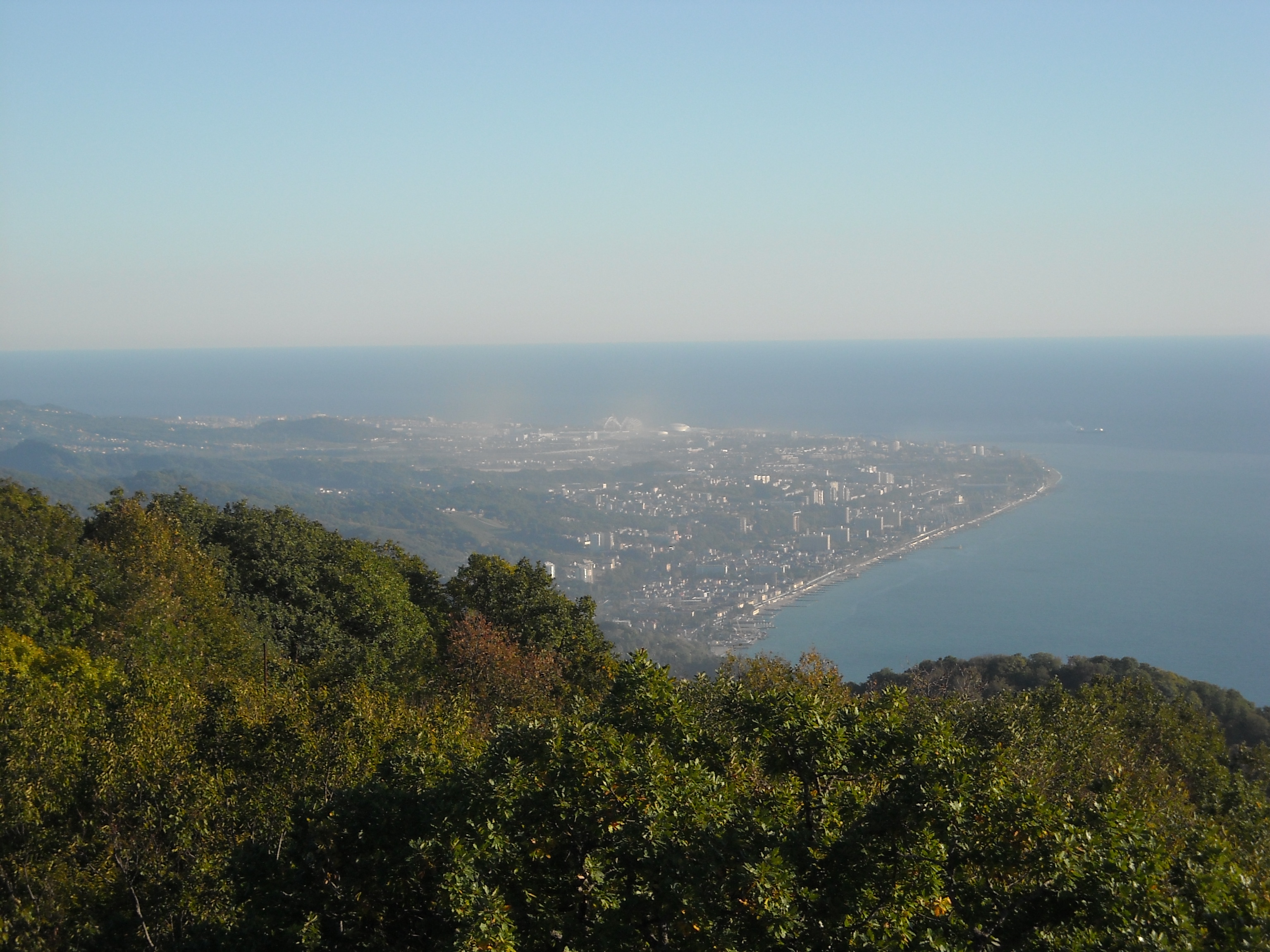 Сочи - погледа на град и црно море