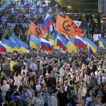 Anti-war rally in Moscow
